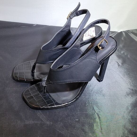 BRAND NEW QUPID OPEN TOE ANKLE STRAP  HIGH HEEL WOMEN"S  PUMP SANDAL - Picture 9 of 14